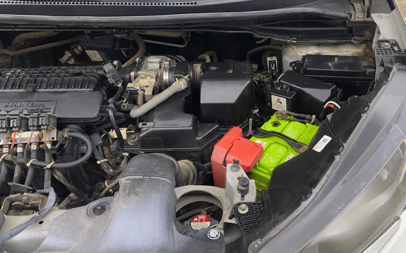 2017 Honda WR-V 1.2L I-VTEC S MT, CNG, Manual, 1,22,847 km, Engine View - Left