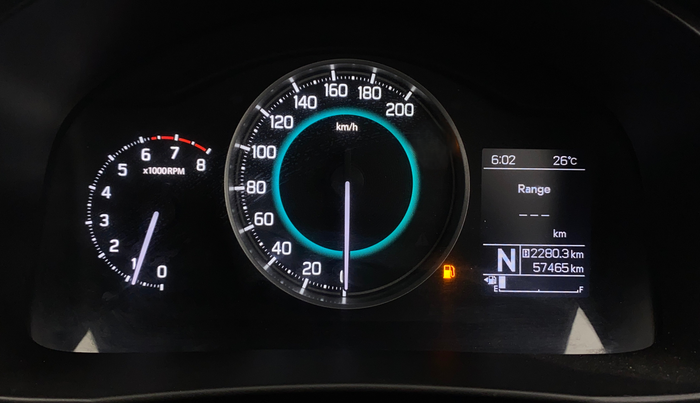 2018 Maruti IGNIS DELTA 1.2 AMT, Petrol, Automatic, 57,428 km, Odometer Image