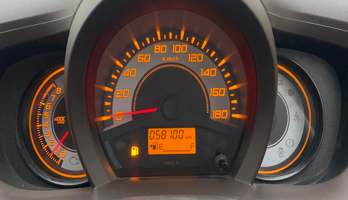 2012 Honda Brio S MT, Petrol, Manual, 58,099 km, Odometer Image