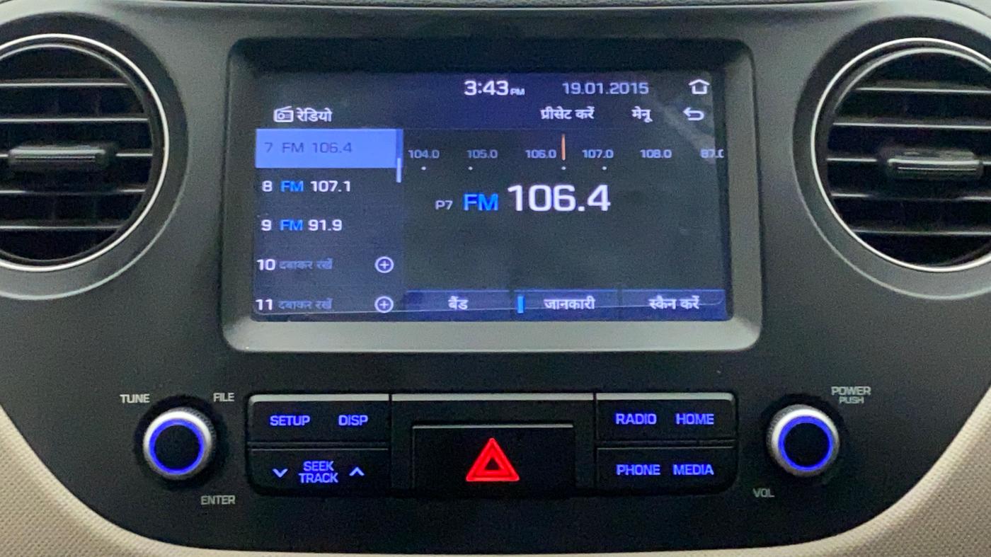 2018 Hyundai Grand i10 ASTA U2 1.2 CRDI, Diesel, Manual, 47,585 km, Infotainment System