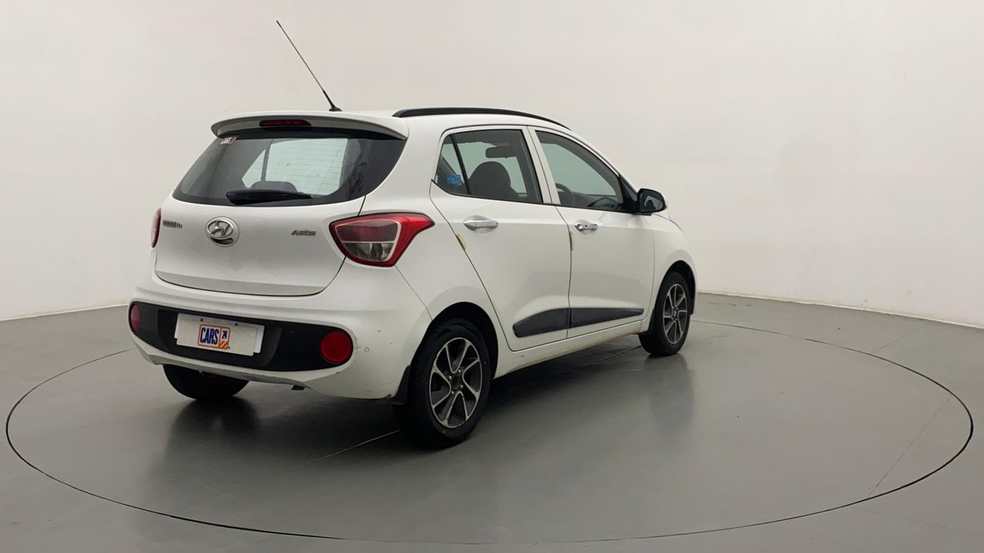 2018 Hyundai Grand i10 ASTA U2 1.2 CRDI, Diesel, Manual, 47,585 km, Right Back Diagonal