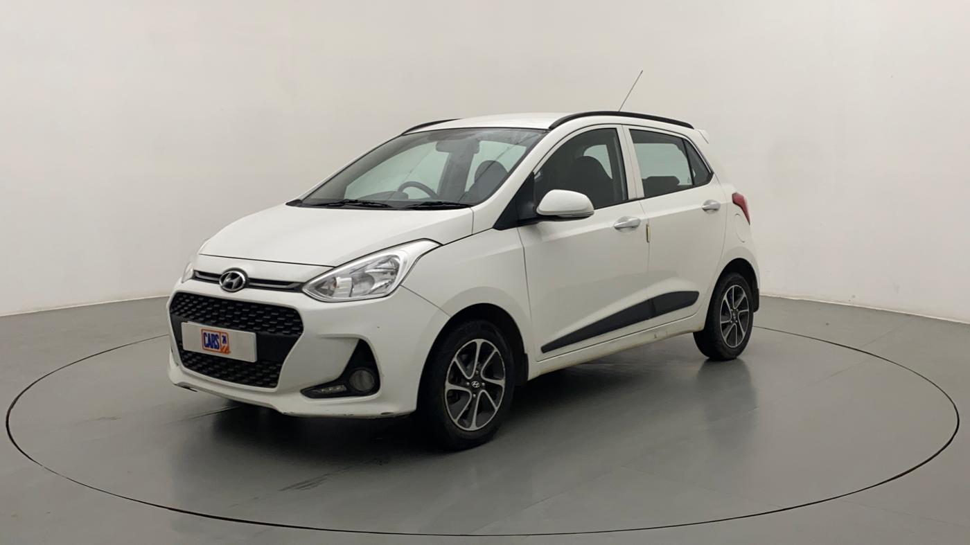 2018 Hyundai Grand i10 ASTA U2 1.2 CRDI, Diesel, Manual, 47,585 km, Left Front Diagonal