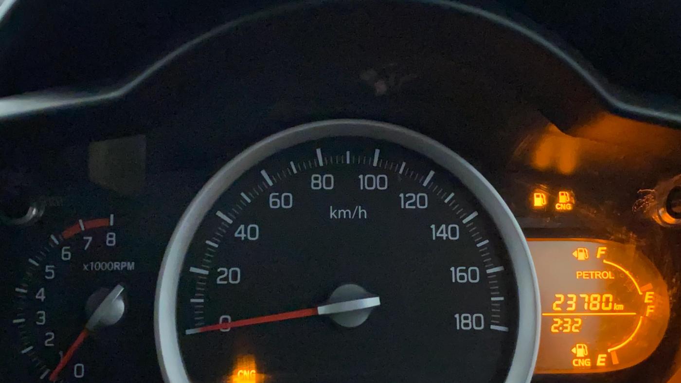 2021 Maruti Celerio VXI CNG, CNG, Manual, 23,758 km, Odometer Image