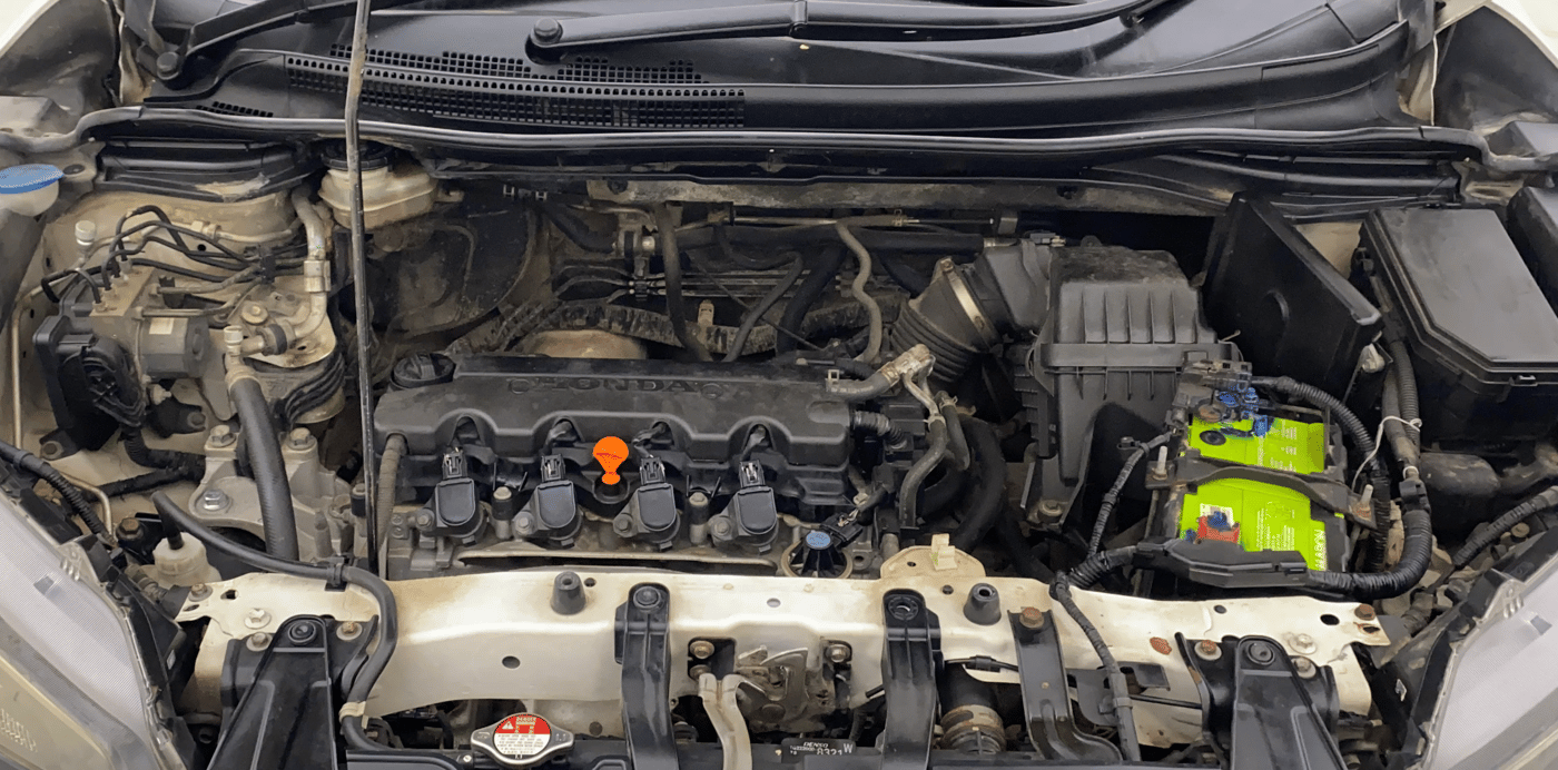 2015 Honda CRV 2.0L I-VTEC 2WD AT, Petrol, Automatic, 1,07,995 km, Engine View