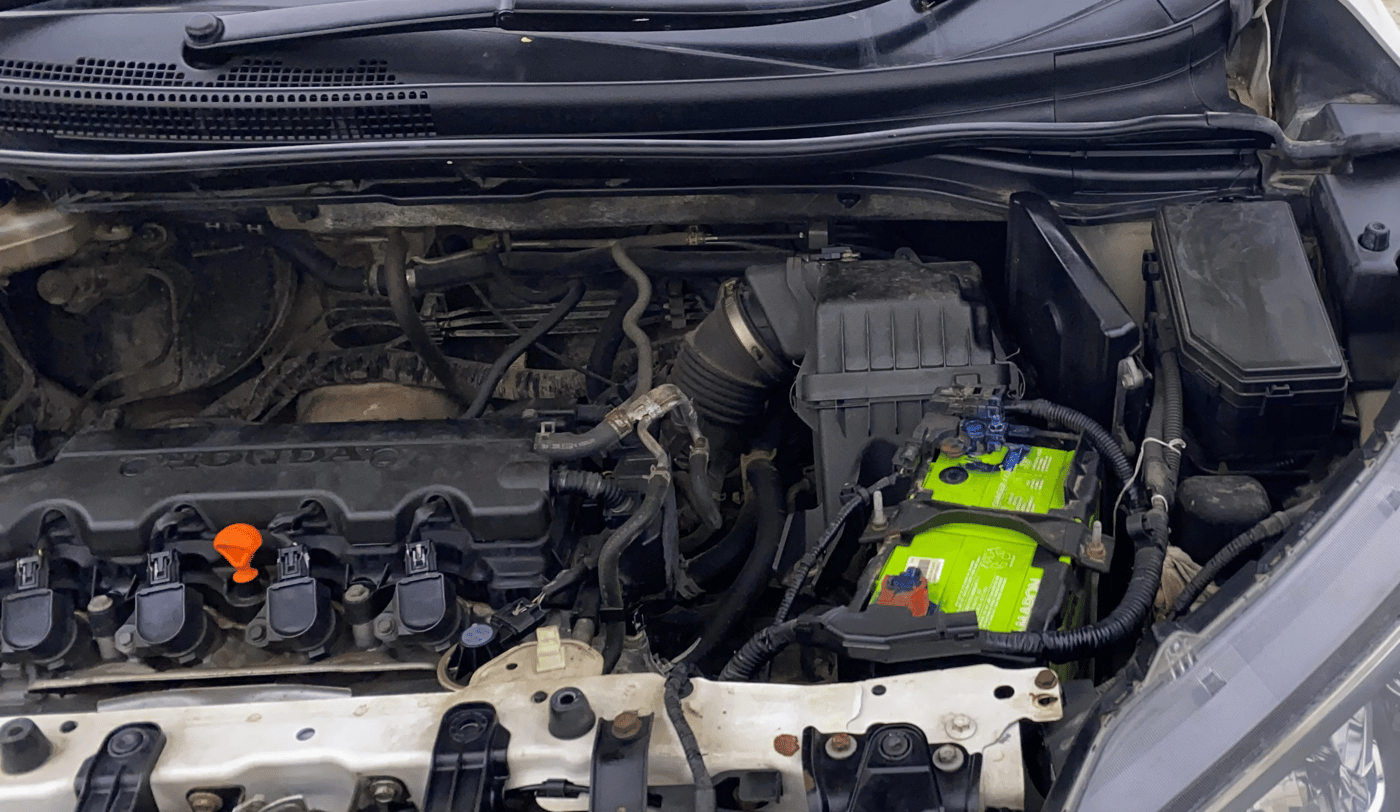 2015 Honda CRV 2.0L I-VTEC 2WD AT, Petrol, Automatic, 1,07,995 km, Engine View - Left