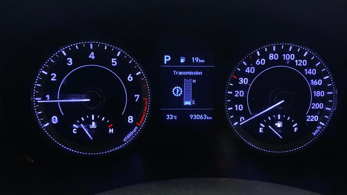 2019 Hyundai VENUE SX PLUS 1.0 TURBO DCT, Petrol, Automatic, 93,284 km, Odometer Image