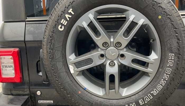 2023 Mahindra Thar LX P 2WD AT HT, Petrol, Automatic, 32,838 km, Spare Tyre