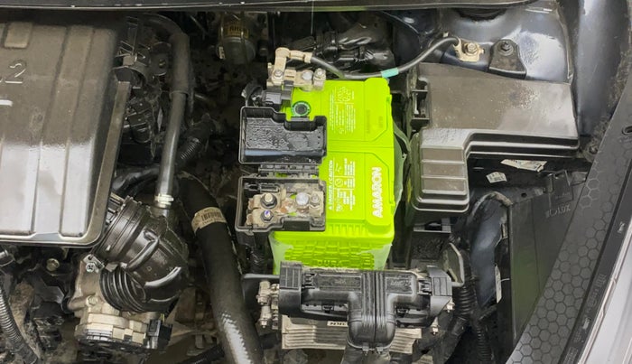 2021 Hyundai GRAND I10 NIOS SPORTZ AMT 1.2 KAPPA VTVT, Petrol, Automatic, 19,334 km, Engine View - Left