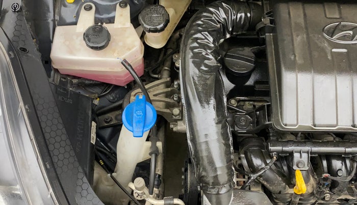 2021 Hyundai GRAND I10 NIOS SPORTZ AMT 1.2 KAPPA VTVT, Petrol, Automatic, 19,334 km, Engine View - Right