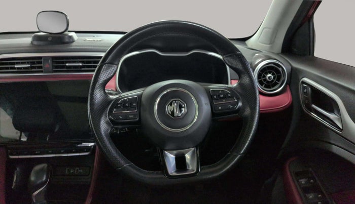 2021 MG ASTOR SAVVY 1.5 CVT S RED, Petrol, Automatic, 54,693 km, Steering Wheel Close Up