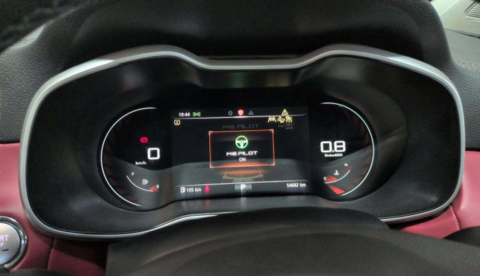 2021 MG ASTOR SAVVY 1.5 CVT S RED, Petrol, Automatic, 54,693 km, Odometer Image