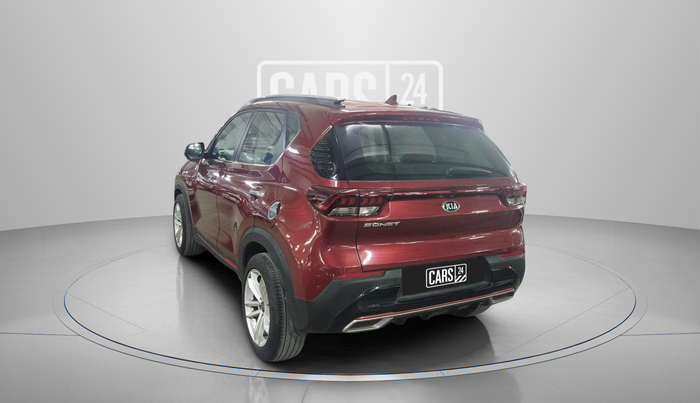 2020 KIA SONET GTX PLUS 1.5 AT, Diesel, Automatic, 96,288 km, Left Back Diagonal