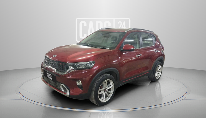 2020 KIA SONET GTX PLUS 1.5 AT, Diesel, Automatic, 96,288 km, Left Front Diagonal