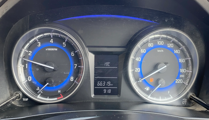2020 Maruti Baleno DELTA PETROL 1.2, Petrol, Manual, 66,304 km, Odometer Image