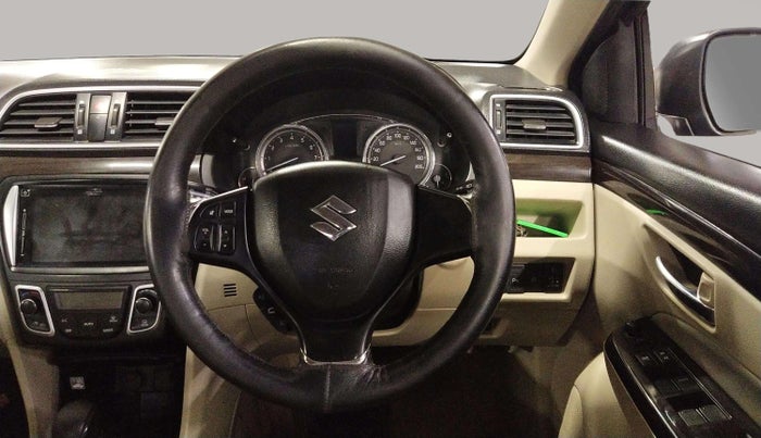 2018 Maruti Ciaz ALPHA  AT 1.4  PETROL, Petrol, Automatic, 86,635 km, Steering Wheel Close Up