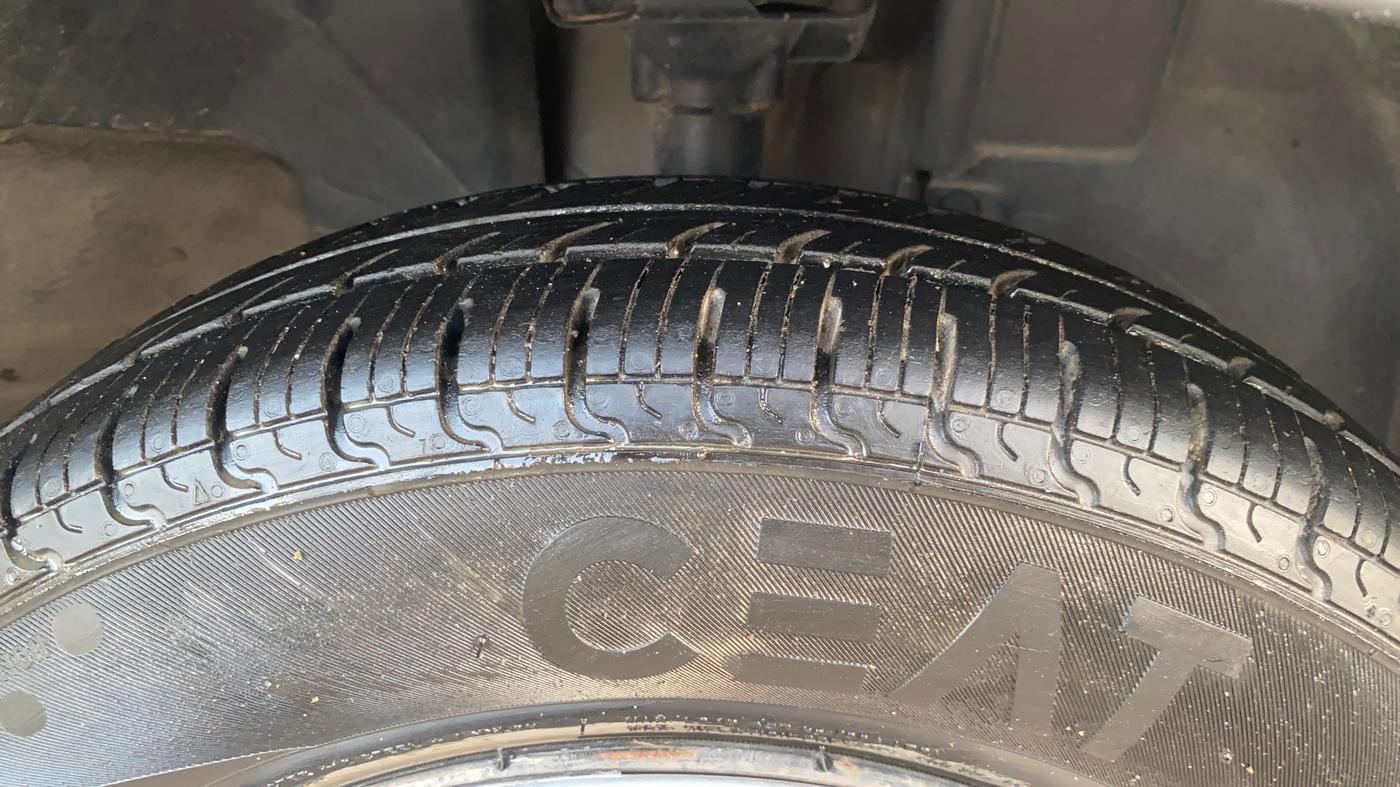 2019 Renault Kwid RXT 1.0 (O), Petrol, Manual, 25,442 km, Right Front Tyre Tread