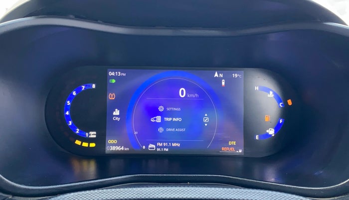 2024 Tata NEXON CREATIVE PLUS S 1.2 REVOTRON 6 MT, Petrol, Manual, 38,957 km, Odometer Image