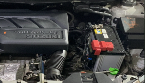 2024 Maruti FRONX ZETA 1.0 TURBO MT, Petrol, Manual, 12,855 km, Engine View - Left