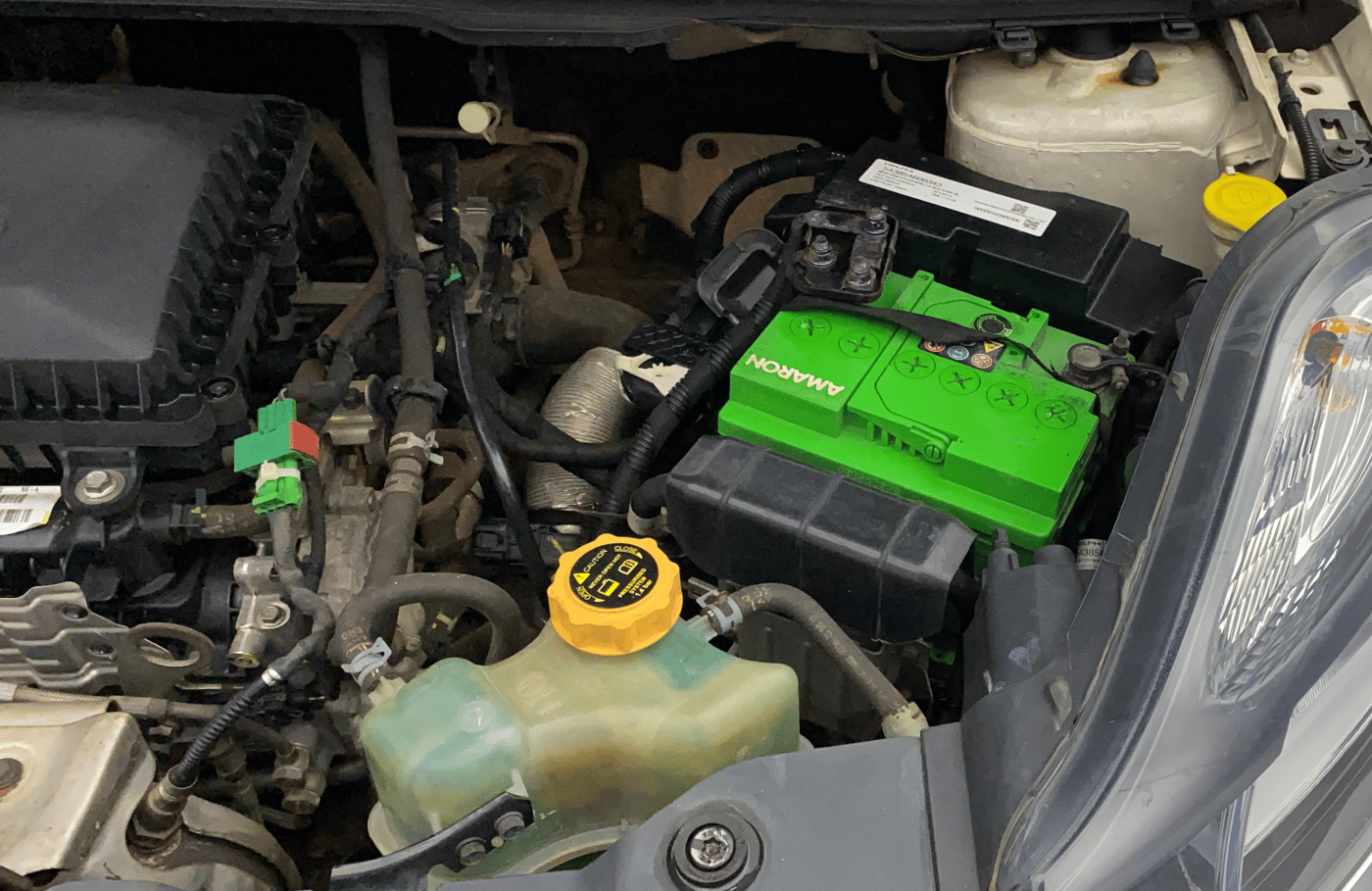 2019 Tata NEXON XM PETROL, Petrol, Manual, 55,684 km, Engine View - Left