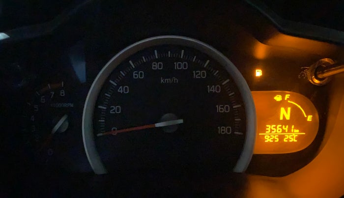 2016 Maruti Celerio VXI AMT, Petrol, Automatic, 35,668 km, Odometer Image