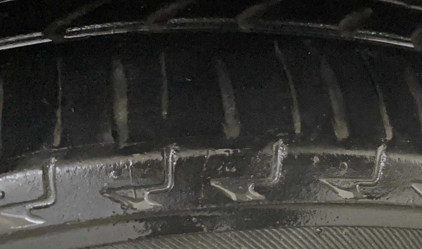 2015 Hyundai Xcent S 1.2, Petrol, Manual, 79,850 km, Left Rear Tyre Tread