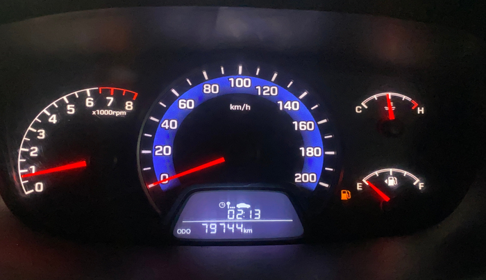 2015 Hyundai Xcent S 1.2, Petrol, Manual, 79,850 km, Odometer Image