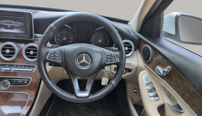 2014 Mercedes Benz C Class C 200 AVANTGARDE, Petrol, Automatic, 52,383 km, Steering Wheel Close Up
