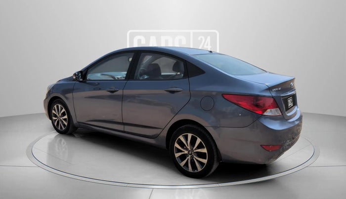 2014 Hyundai Verna FLUIDIC 1.6 CRDI SX, Diesel, Manual, 84,446 km, Left Back Diagonal