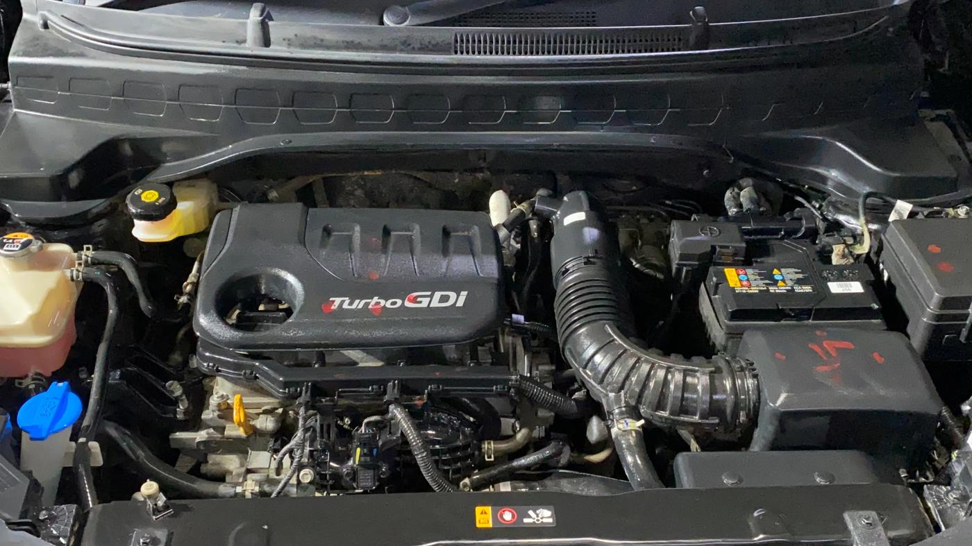 2024 KIA SONET HTK PLUS 1.0 TURBO PETROL IMT, Petrol, Manual, 16,598 km, Engine View