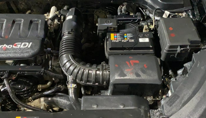 2024 KIA SONET HTK PLUS 1.0 TURBO PETROL IMT, Petrol, Manual, 16,583 km, Engine View - Left