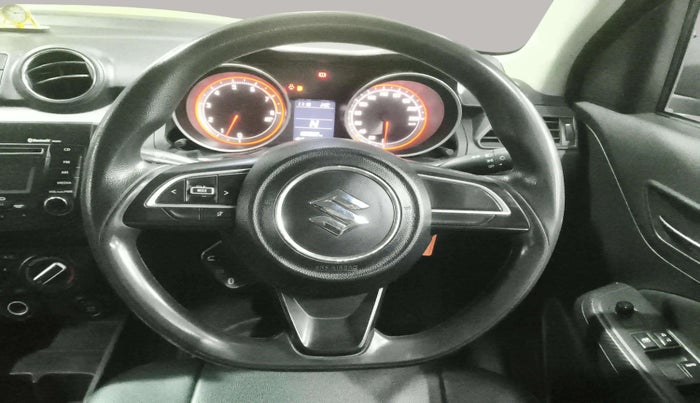 2019 Maruti Swift VXI AMT, Petrol, Automatic, 1,00,922 km, Steering Wheel Close Up