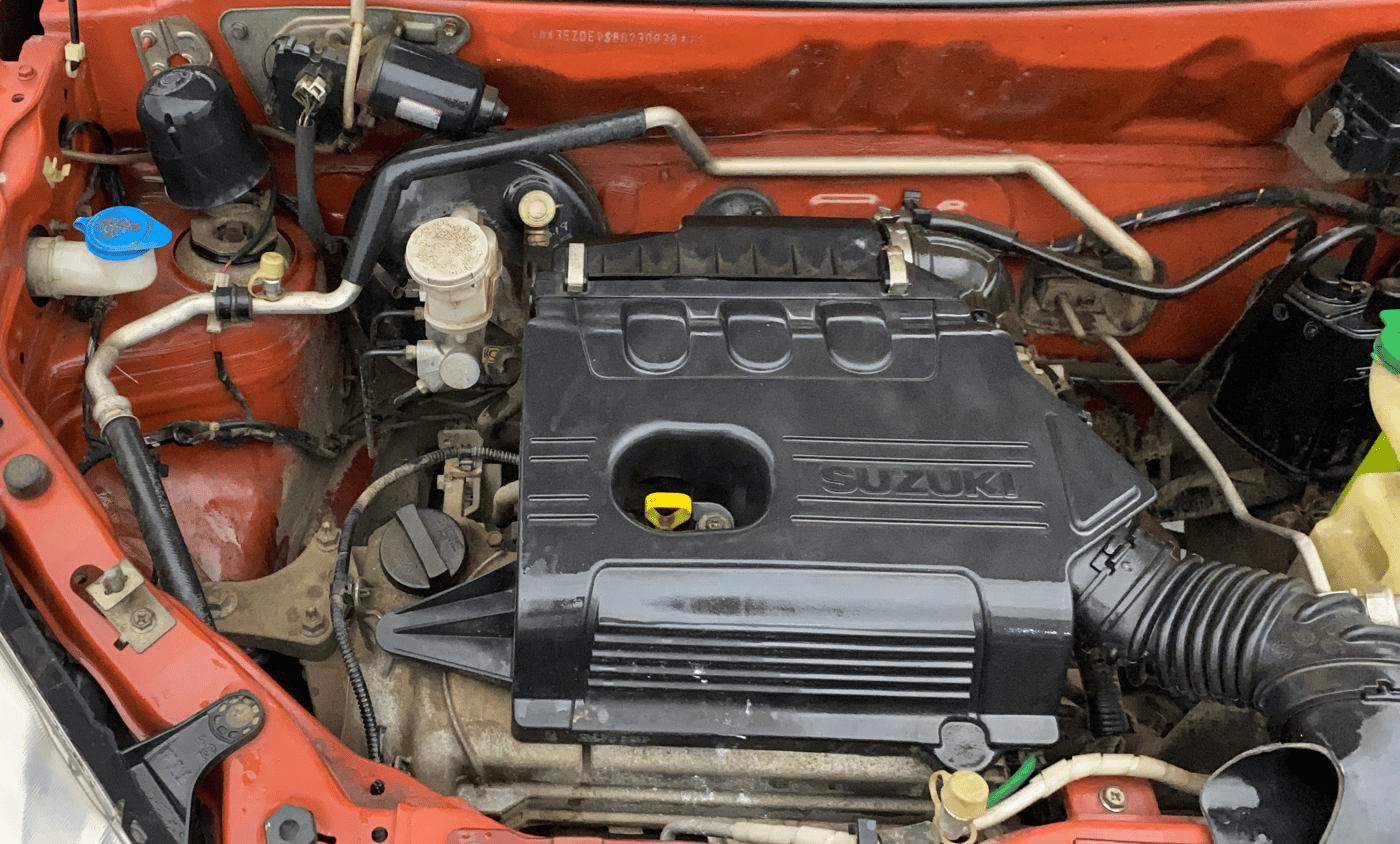 2016 Maruti Alto K10 VXI, Petrol, Manual, 47,653 km, Engine View - Right