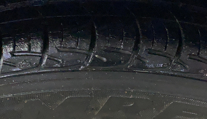 2017 Honda Brio S MT, Petrol, Manual, 24,488 km, Left Rear Tyre Tread