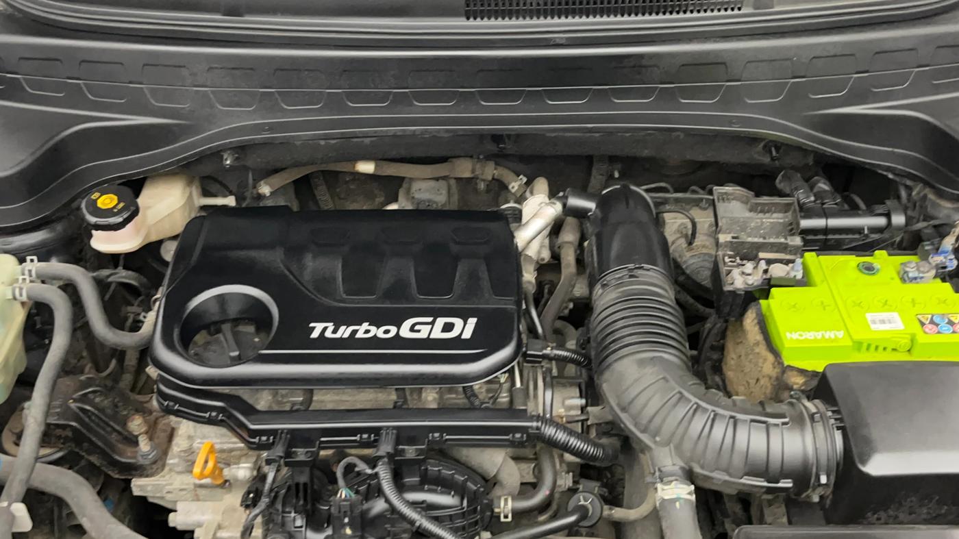 2020 KIA SONET GTX PLUS 1.0 IMT, Petrol, Manual, 52,858 km, Engine View