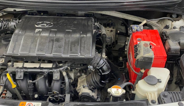 2017 Hyundai Grand i10 ASTA 1.2 KAPPA VTVT, Petrol, Manual, 5,943 km, Engine View - Left