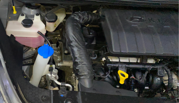 2021 Hyundai GRAND I10 NIOS SPORTZ AMT 1.2 KAPPA VTVT, Petrol, Automatic, 13,232 km, Engine View - Right