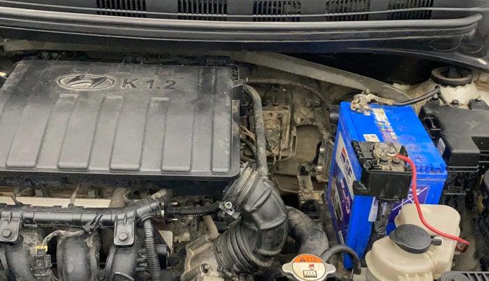 2014 Hyundai Xcent S (O) 1.2, Petrol, Manual, 1,18,579 km, Engine View - Left