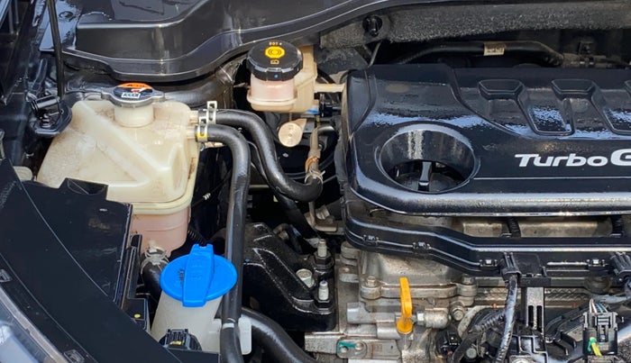 2023 KIA SONET HTX 1.0 DCT, Petrol, Automatic, 46,808 km, Engine View - Right