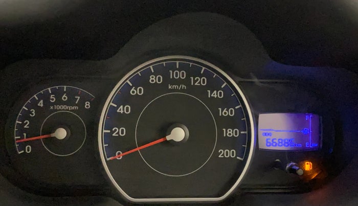 2013 Hyundai i10 MAGNA 1.2, Petrol, Manual, 66,907 km, Odometer Image