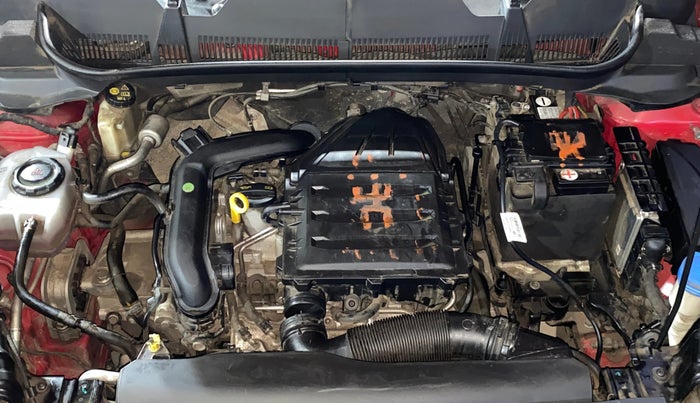 2023 Skoda KUSHAQ STYLE 1.0L TSI AT (6 AIRBAGS), Petrol, Automatic, 15,828 km, Engine View