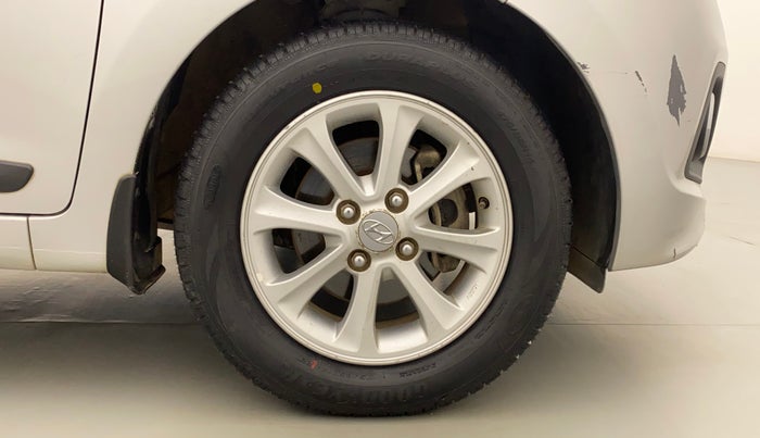 2014 Hyundai Grand i10 ASTA 1.2 KAPPA VTVT, Petrol, Manual, 1,24,531 km, Right Front Wheel