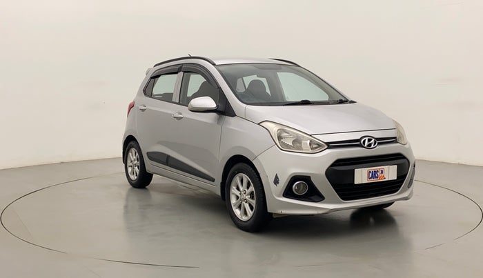 2014 Hyundai Grand i10 ASTA 1.2 KAPPA VTVT, Petrol, Manual, 1,24,531 km, Right Front Diagonal