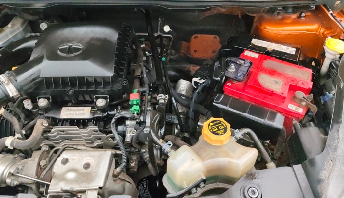 2019 Tata NEXON XZA PLUS PETROL, Petrol, Automatic, 32,495 km, Engine View - Left