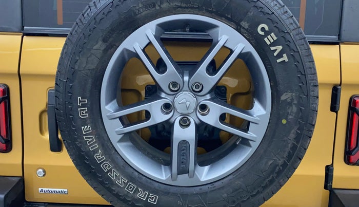 2023 Mahindra Thar LX P 2WD AT HT, Petrol, Automatic, 12,425 km, Spare Tyre