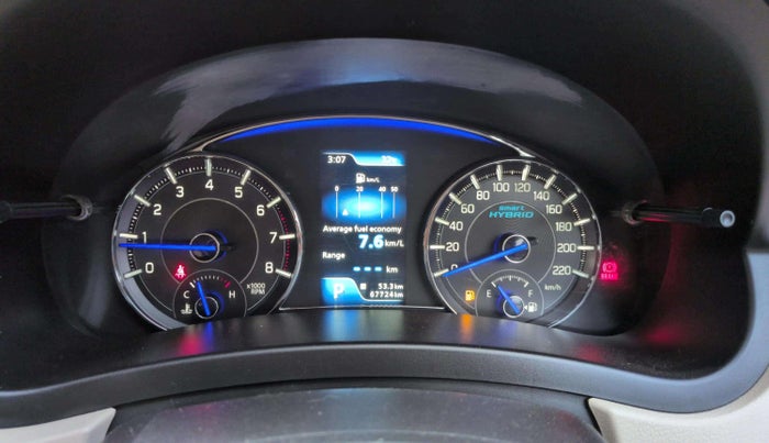 2018 Maruti Ciaz ALPHA  AT 1.5 SHVS PETROL, Petrol, Automatic, 67,727 km, Odometer Image