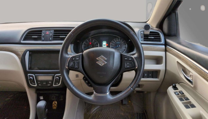 2018 Maruti Ciaz ALPHA  AT 1.5 SHVS PETROL, Petrol, Automatic, 67,727 km, Steering Wheel Close Up