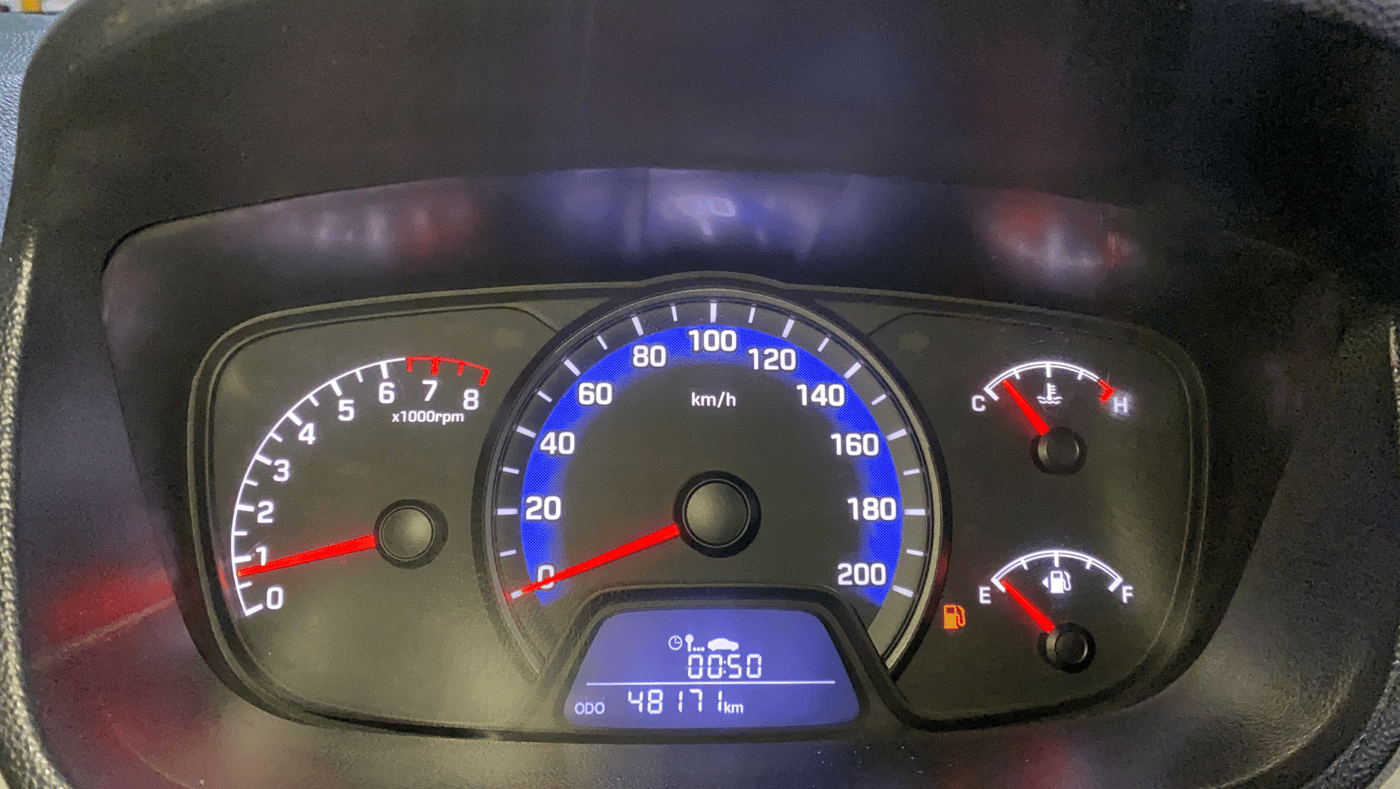 2018 Hyundai Xcent SX 1.2, Petrol, Manual, 48,133 km, Odometer Image