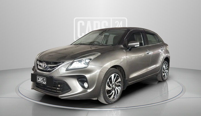 2020 Toyota Glanza V CVT, Petrol, Automatic, 61,662 km, Left Front Diagonal