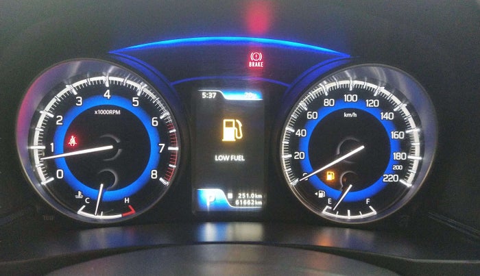 2020 Toyota Glanza V CVT, Petrol, Automatic, 61,662 km, Odometer Image