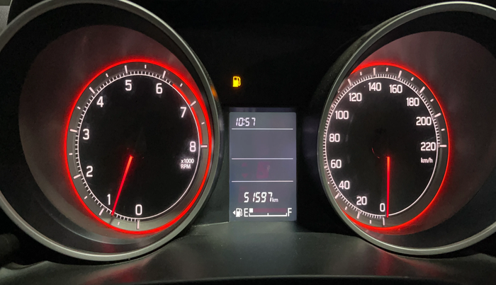 2020 Maruti Swift VXI, Petrol, Manual, 51,589 km, Odometer Image